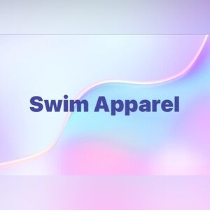 Various swim apparel items